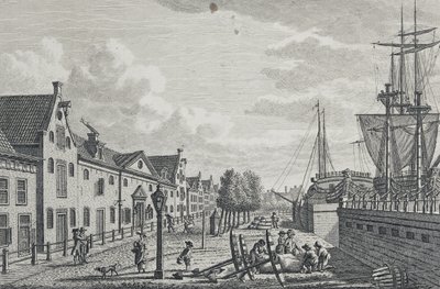 The Admiralty in Harlingen by Carel Frederik Bendorp and Jan Bulthuis